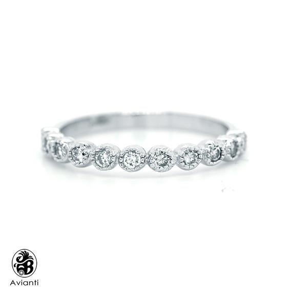 French Set Eternity Band — Woods Metals Jewelry